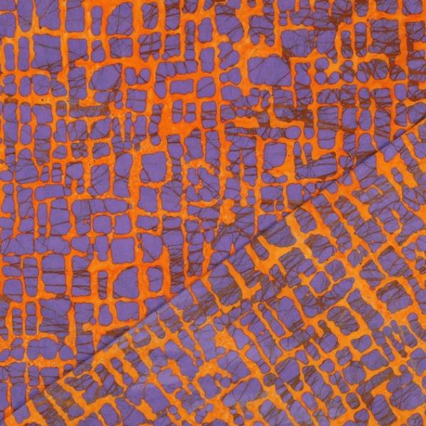 Batik Baumwolle - Orange